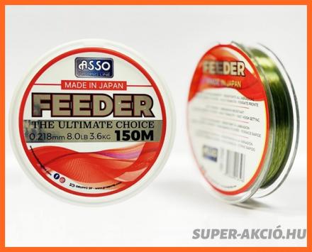 Asso Süllyedő Feeder Horgász Zsinór 150m 0.218mm 3.6Kg