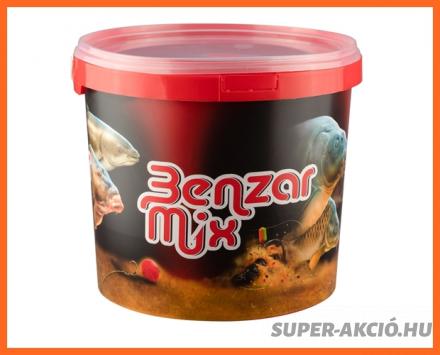 Benzár Mix Kör Alakú Horgász Vödör Tetővel 10 Literes