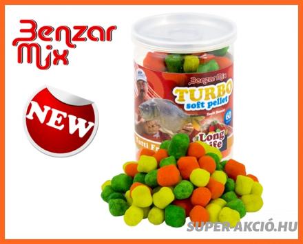 Benzár Mix Soft Long Life Horgász Pellet Mézes