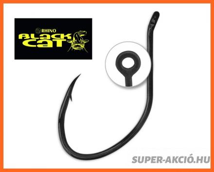 Black Cat Mega Harcsás Horog 10/0-ás 6db, Harcsázó Kiegészítő
