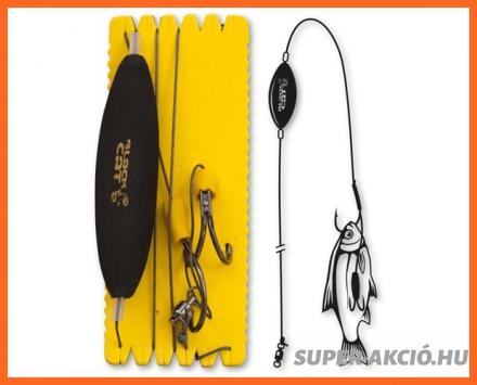 Black Cat U Float Ghost Rig 6/0-ás Harcsázó Felszerelés