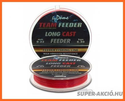 By Döme Team Feeder Long Cast 300m 0,18mm Horgász Zsinór
