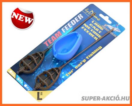 By Döme Team Feeder Long Cast Method Horgász Etetőkosár Szett 2+1 25gr