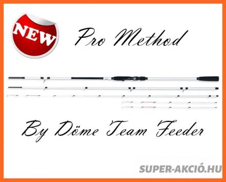 By Döme Team Feeder Pro Method 3,3m 15-40gr, Feeder Horgászbot