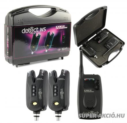 Carp Academy Bite Alarm Elektromos Kapásjelző Szett Vevővel 2+1 2