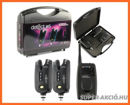 Carp Academy Bite Alarm Elektromos Kapásjelző Szett Vevővel 2+1