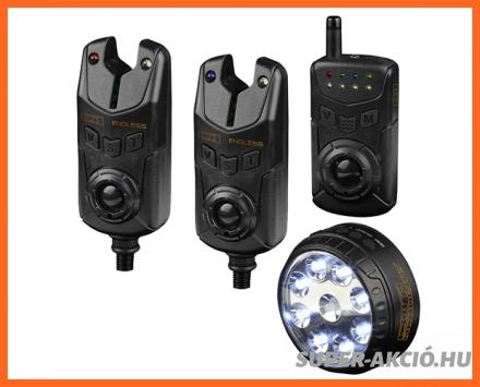 Carp Academy Endless Elektromos Kapásjelző Szett 2+1 Okos Sátorlámpával