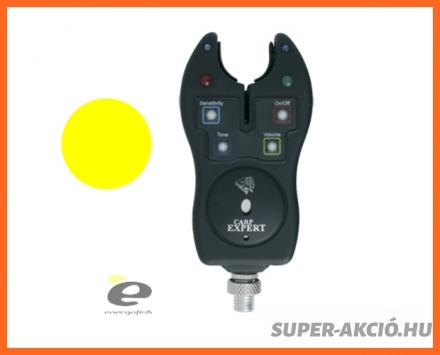 Carp Expert Digitális Elektromos Kapásjelző Sárga