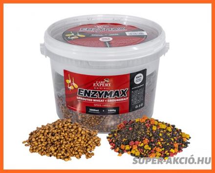Carp Expert Enzimax 4 Literes Búzás Epres Halas Szemes Csali