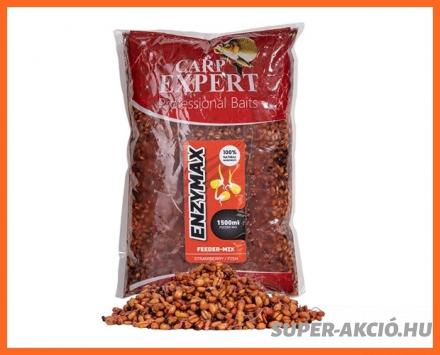 Carp Expert Enzymax Csíráztatott Feeder Mix Epres Halas 1,5kg