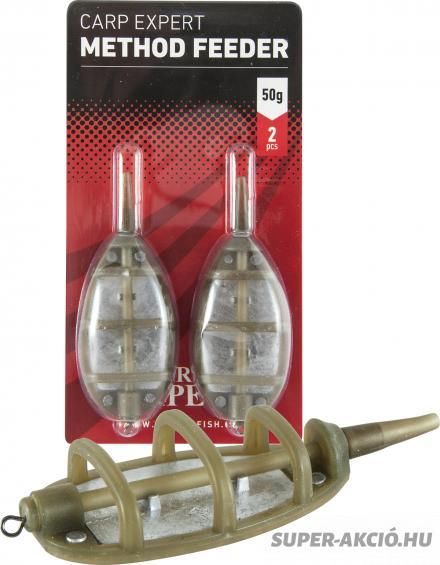 Carp Expert Heavy Method Horgász Etetőkosarak Szettben 70gr 2db 2