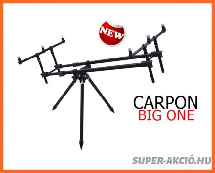 Carpon Big One Három Lábú Fekete Három Botos Rod Pod