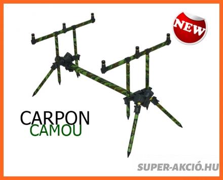 Carpon Camou Terp Mintás 3 Botos Rod Pod