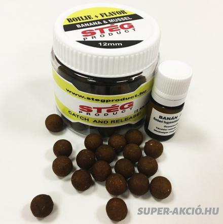 Csalizó Horgász Bojlik 12mm Banános Kagylós