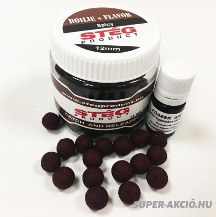 csalizó horgász bojlik 12mm fűszeres