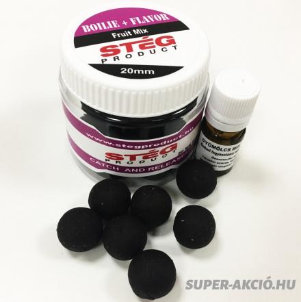 csalizó horgász bojlik 20mm gyümölcs mix