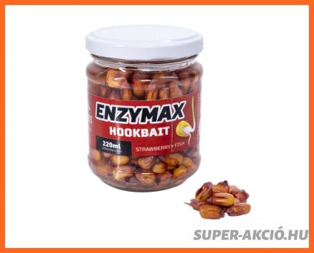 Cxp Enzymax Üveges Csíráztatott Kukorica Szemes Csali Eper Halas