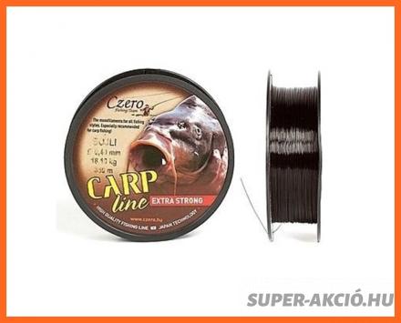 Czero Carp Line Extra Strong Fekete Horgász Zsinór 350m 0,35mm