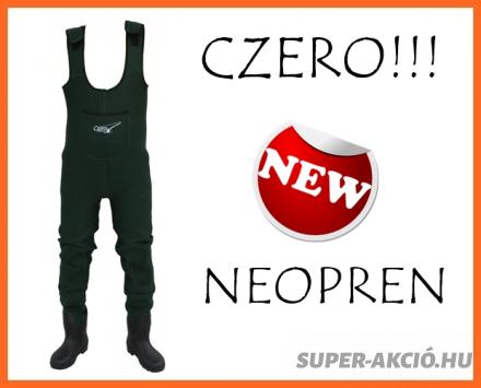 Czero Fishing Team Neopren Profi Horgász Mellescsizma 41-es