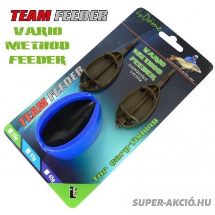 By Döme Team Feeder Profi Horgász Method Etetőkosár Szett 65gr
