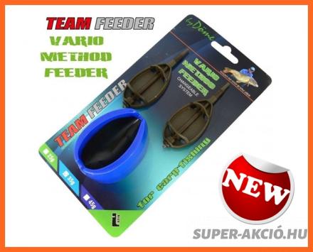 By Döme Team Feeder Profi Horgász Method Etetőkosár Szett 65gr