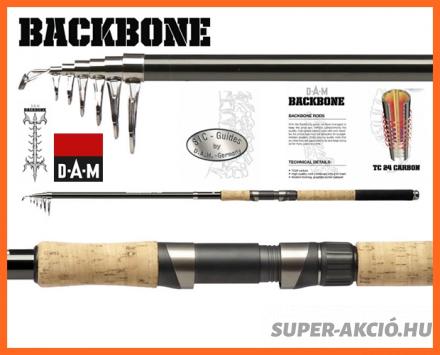 Dam Blackbone Medium 2,4m 30-80gr, Teleszkópos Bot
