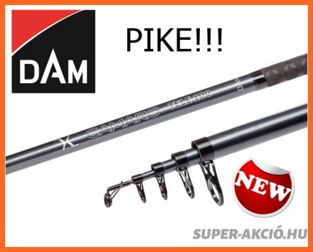 Dam Camaro Heavy 3,5m 80-150gr Tele Pike Rablóhalas Tele Bot