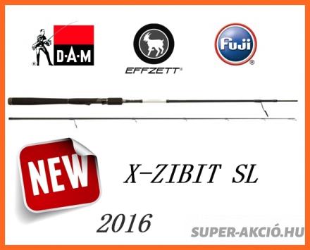 Dam Effzett X Zibit Sl Fuji Gyűrűs 1,9m 5-20gr, Pergető Botok