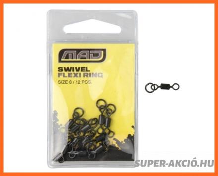 Dam Mad Flexi Ring 10-es Karikás Horgász Forgó 12db