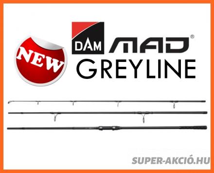 Dam Mad Greyline 3 Részes 40mm 3,6m 3,0 Lbs, Bojlis Horgászbot 1