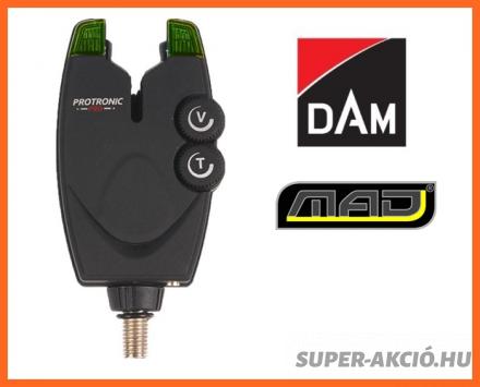 Dam Mad Protronic Elektromos Kapásjelző Zöld