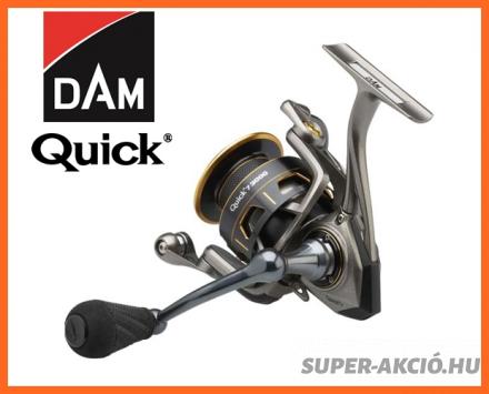 Dam Quick 7 Pergető Horgászorsó 11+1 Csapágyas 3000-res