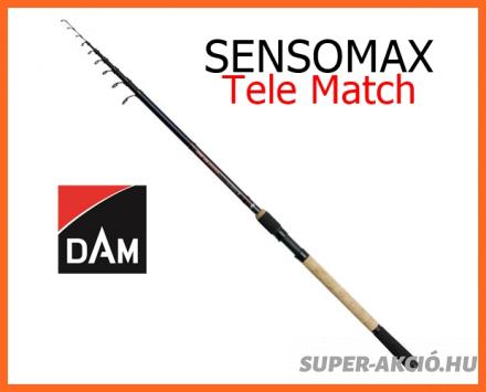Dam Sensomax 2-es 390cm 10-30gr Tele Match Horgászbot