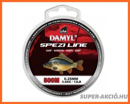 Dam Spezi Line Carp Pontyozó 400m 0,30mm Horgász Zsinór