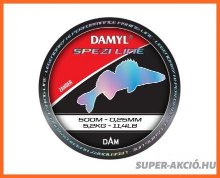 Dam Spezi Line Zander Süllőző 500m 0,25mm Horgász Zsinór