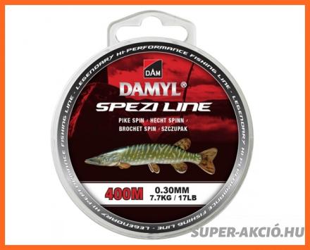 Dam Spezi Pike Spin Csuka Pergető Horgász Zsinór 400m 0,30mm