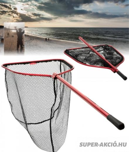 Dam Steelpower Csónakos Gumis Horgász Merítőháló Összecsukható 165cm 3
