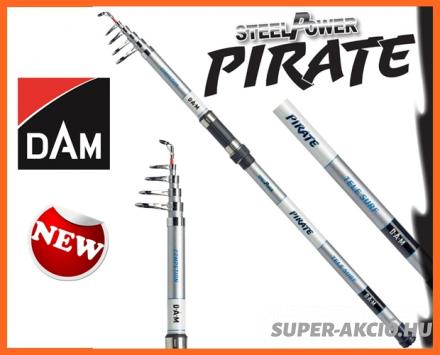 Dam Steelpower Pirate Extreme Heavy 4,2m 250gr Tele Horgászbot