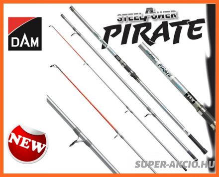 Dam Steelpower Pirate Surf 4,2m 100-200gr Távdobó Horgászbot