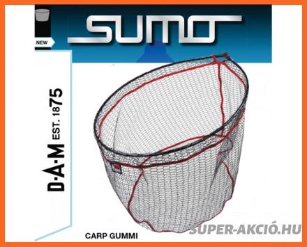 Dam Sumo Carp Pontyos Gumírozott Merítőháló Fej 65x55cm