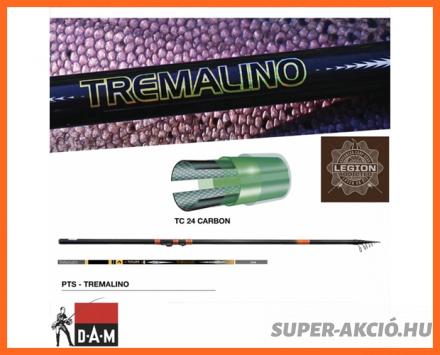 Dam TC24 Carbon Treamalino Heavy 4,5m 12-40gr, Tele Match Horgászbotok