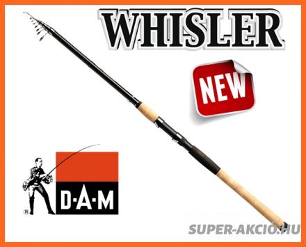 Dam Whisler 3,6m Erős 5-35gr, Tele Match Bot