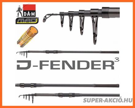 Dam Mad D Fender 3,9m 3lbs, Távdobó Tele Bot