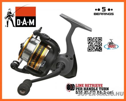 Dam Quick Dragger XLFD 3500-as, Match Horgászorsó
