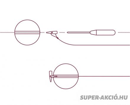 Delphin Átlátszó És Narancssárga Csali Stopper 3