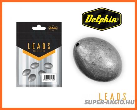 Delphin 5db-os Ovális Alakú Horgász Ólmok 30gr