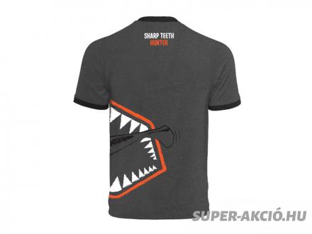 Delphin Atak Ragadozó Mintás Horgász Póló XXXXL-es King Size 4