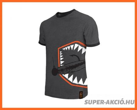 Delphin Atak Ragadozó Mintás Horgász Póló XXXXL-es King Size 1