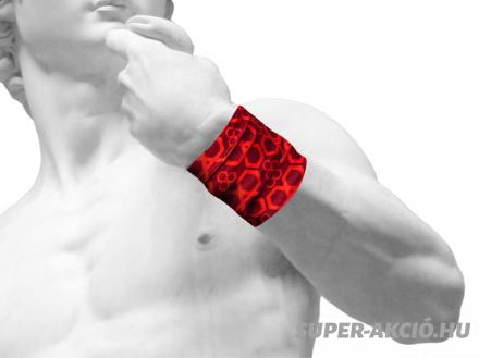 Delphin Atoma Univerzális Csősál Kendő Piros 4