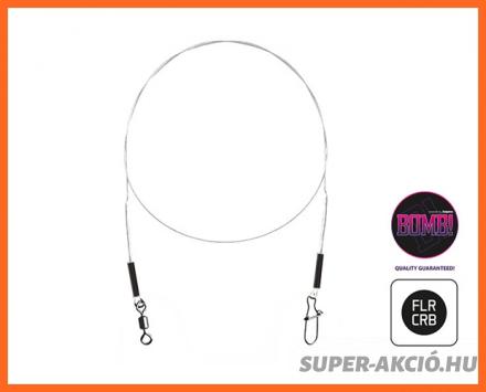 Delphin Bomb Fluorocarbon Rablóhalas Előkék 20cm 7Kg 2db